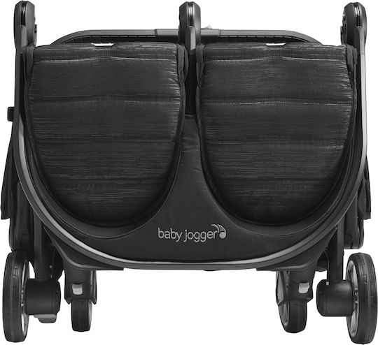Baby Jogger City Tour 2 Reversible Double Stroller Suitable for Newborn Black 10.5kg