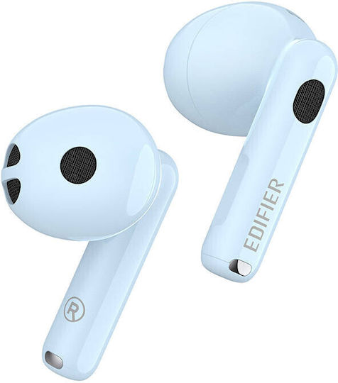 Edifier W220T In-Ear Bluetooth-Freisprecheinrichtung Kopfhörer mit Schweißresistenz und Ladeetui Blau