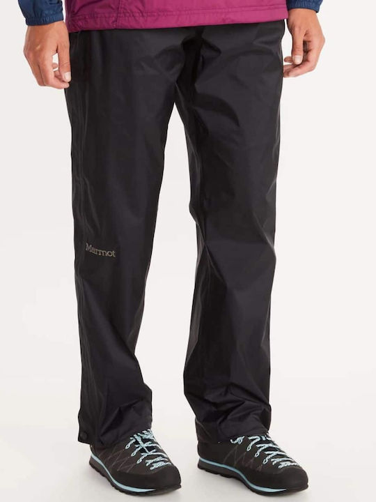 Marmot PreCip Eco Femei Lung Pantaloni de drumeție Negru