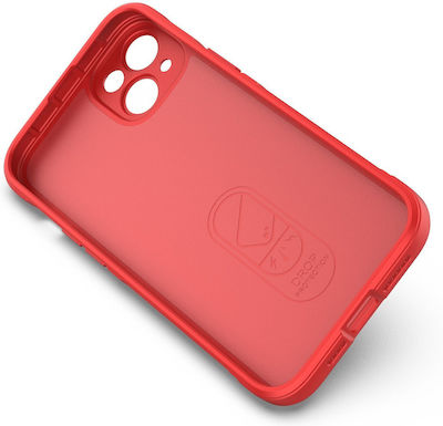 Hurtel Magic Shield Plastic Back Cover Durable Red (iPhone 14 Plus)