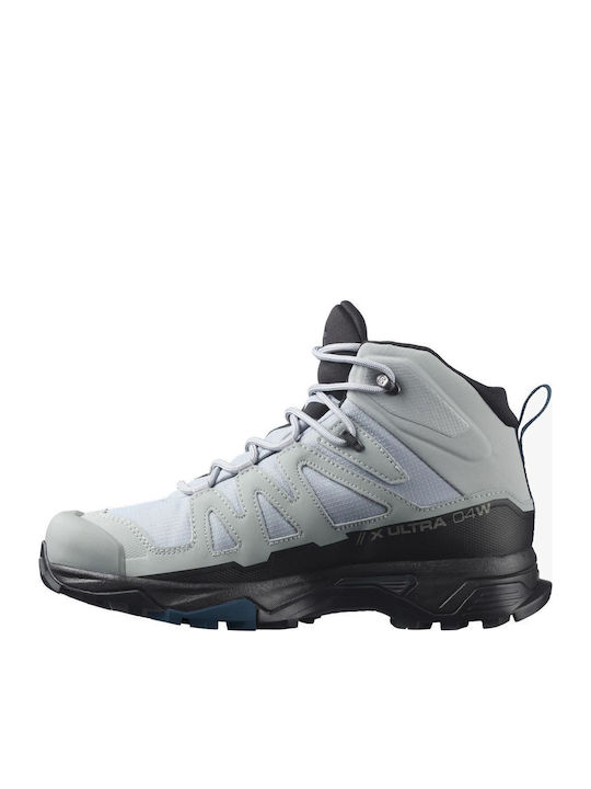Salomon X Ultra 4 Încălțăminte De Drumeție Pentru Femei Tip Botine Impermeabil Cu Membrana Gore-Tex Albastre