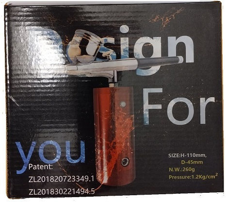 Airbrush 7ml 1.20bar with Injector 0.3mm
