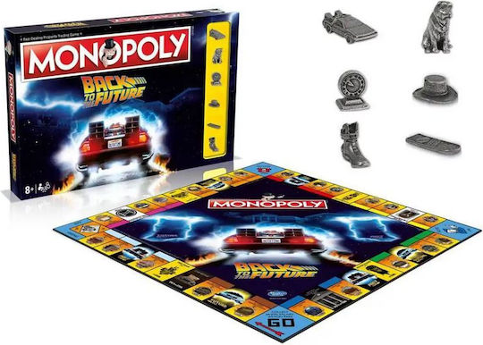 Настолна игра Monopoly - Back to the Future за 2-6 играчи 8+ години (EN) Winning Moves