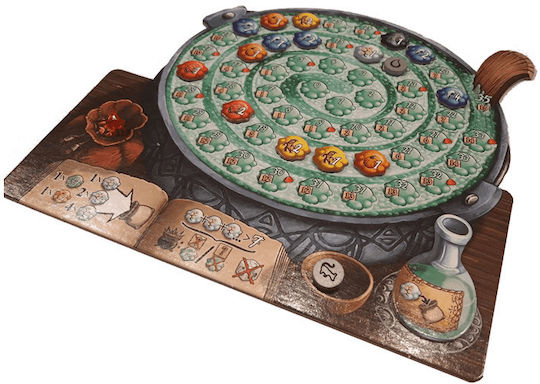 Brettspiel Οι Τσαρλατάνοι Του Κουέντλινμπουργκ für 2-4 Spieler 10+ Jahre Kaissa