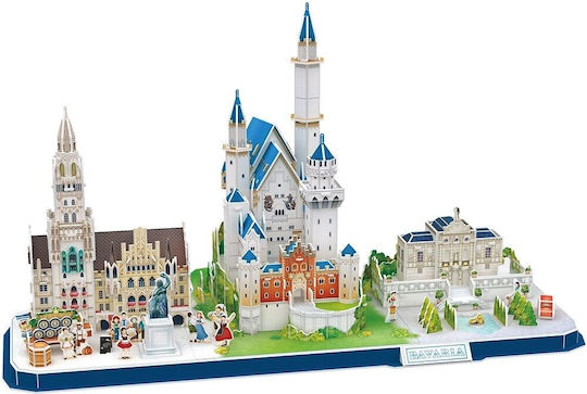 3D City Line Bayern Puzzle 3D 178 Teile