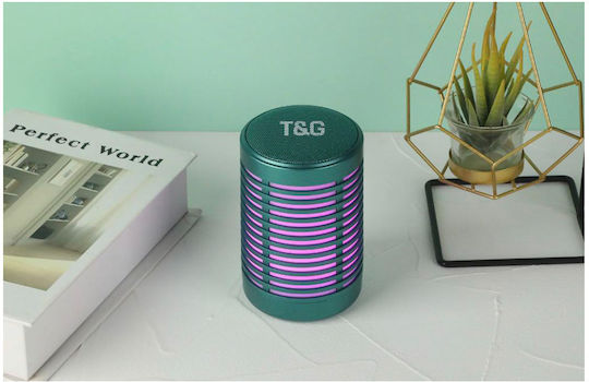 T&G Bluetooth Speaker 5W with Radio and Battery Life up to 2 hours Green