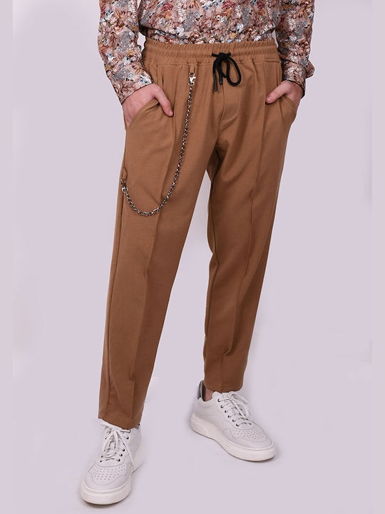 Kedi chino camel camel fabric pants