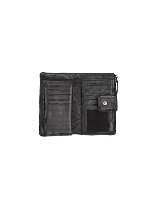 The Chesterfield Brand Large Leather Women's Wallet with RFID Black