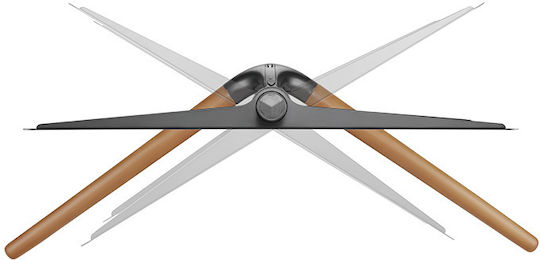 Sonora Artstand 600 Dark Επιτραπέζια Βάση Τηλεόρασης έως 70" και 40kg