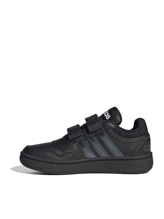 Hoops Hoops 3.0 CF C Kids Sports Shoes Basketball with Hoop & Loop Closure Core Black