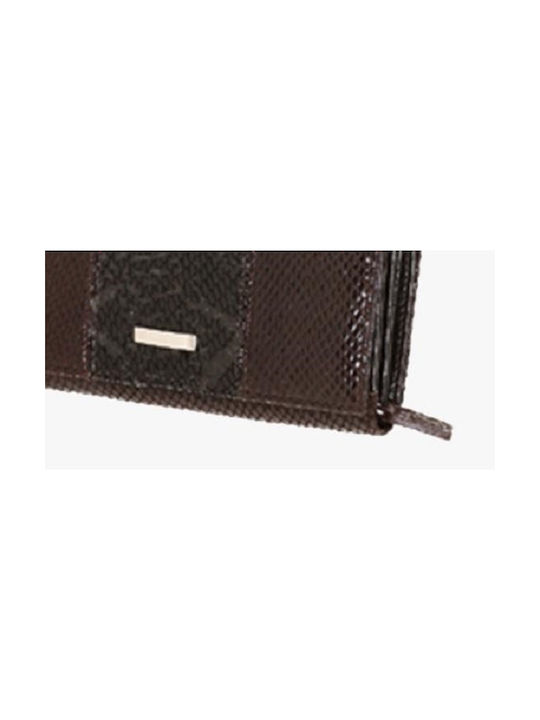 Bartuggi 171-60116 Large Leather Women's Wallet Brown