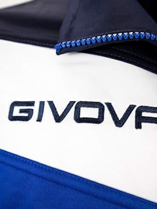 Tuta Campo Tracksuit Glossy with Elastic Blue