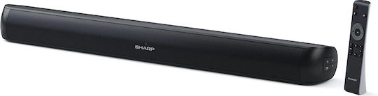 Sharp HT-SB107 Soundbar 2 Bluetooth und HDMI 90W mit Fernbedienung Schwarz