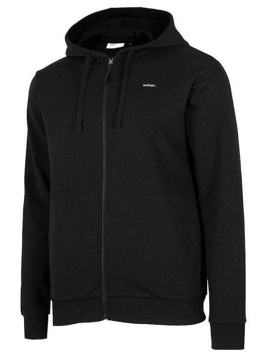 Outhorn Men's Sweatshirt Jacket with Hood Black