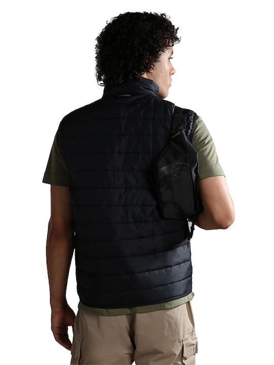 Napapijri Men's Sleeveless Puffer Jacket Black