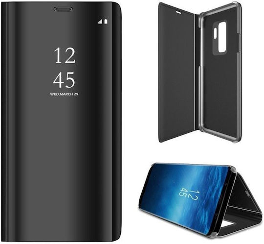 Hurtel Clear View Buchen Sie Kunststoff Schwarz (Realme 9 / 9 Pro+)