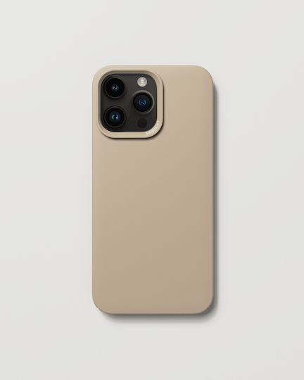 Nudient Thin Back Cover Πλαστικό 1mm Clay Beige (iPhone 14 Pro Max)