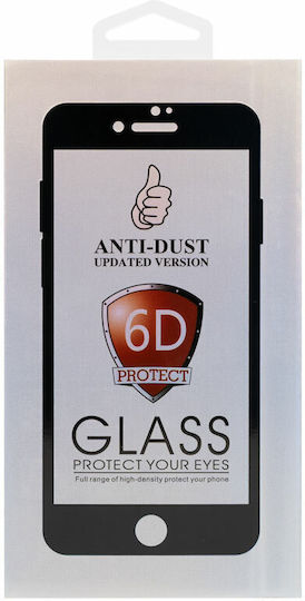 5D Full Glue Full Face Tempered Glass Μαύρο (iPhone 12 mini)