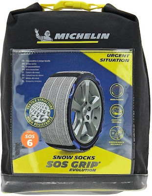 Michelin SOS Grip Evolution 6 Huse Antiderapante pentru Zăpadă pentru Autoturism 2buc