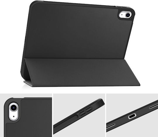 Tech-Protect Sc Pen Flip Cover in English US Blacη (iPad 2022 10.9'' / iPad 2025 11") TPSCPIPAD109B
