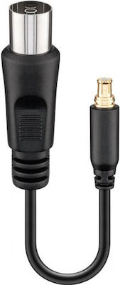 Goobay Convertor MCX masculin în Coaxial feminin (67227)