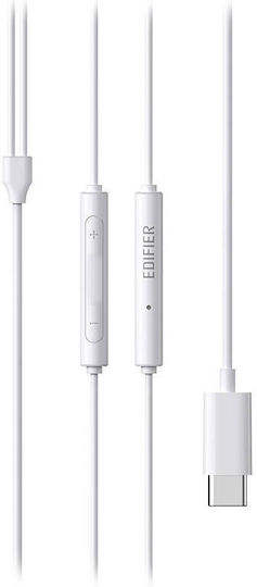 Edifier P180 Plus Handsfree cu două căști cu mufă USB-C Alb