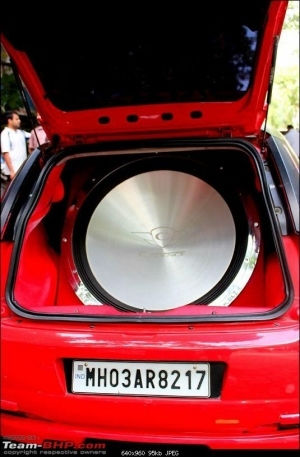 Cadence DCX34W Subwoofer Αυτοκινήτου 34" 3000W RMS