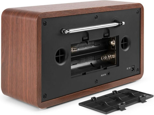 Audizio Foggia Retro Επιτραπέζιο Ραδιόφωνο Ρεύματος / Μπαταρίας DAB+ με Bluetooth Copper