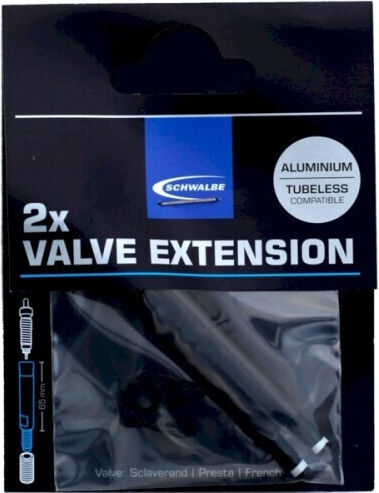 Schwalbe Προεκτάσεις Βαλβίδας F/V65MM Alloy 2gr
