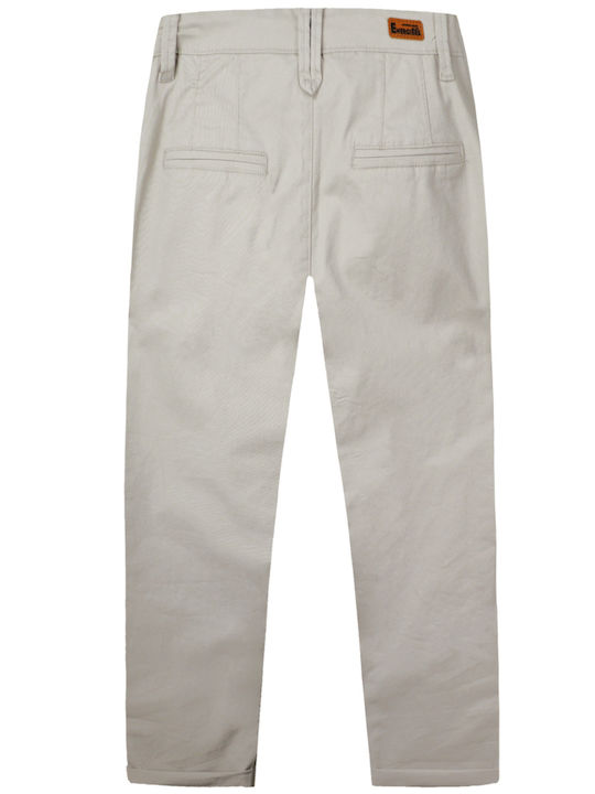 Energiers Boys Fabric Chino Trouser Beige