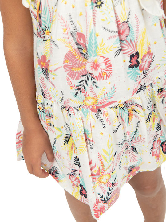 Children's Dress Short Sleeve Floral Multicolour