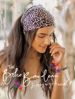Natural Life Κορδέλα Μαλλιών Boho Bandeau Μαύρη