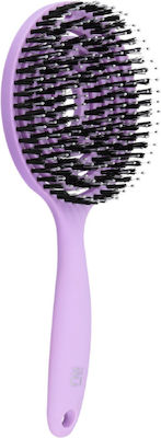 Ilu Round Detangling Vent Brush Brush Hair LU-5722