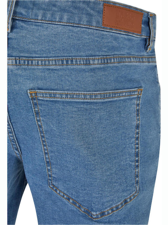 Ανδρική Βερμούδα Τζιν Light Blue Washed