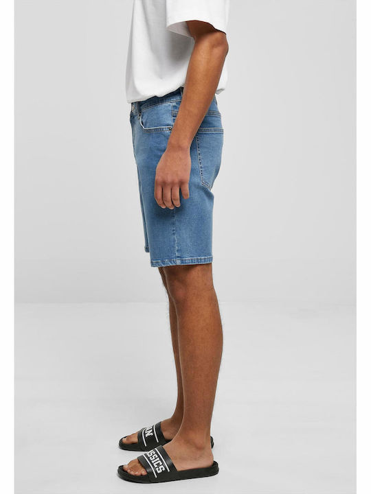Ανδρική Βερμούδα Τζιν Light Blue Washed