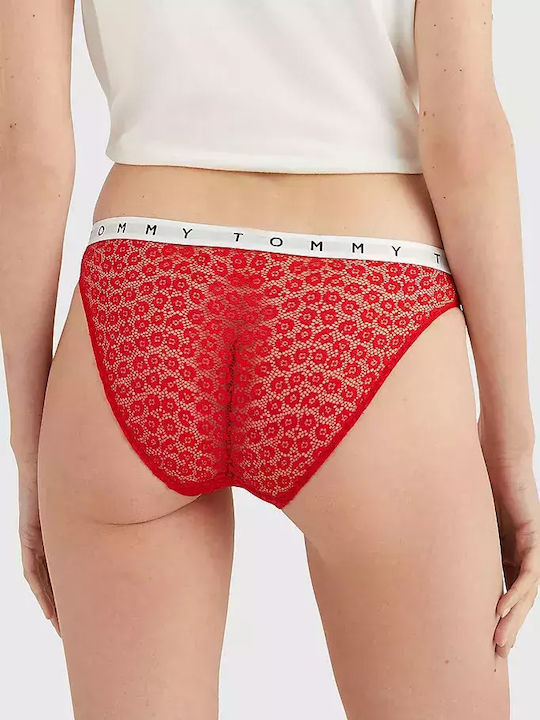 Γυναικεία Slip 3Pack με Δαντέλα Crimson/Twilight/Sky Blue