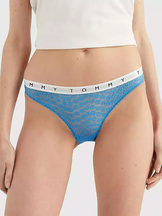 Γυναικεία Slip 3Pack με Δαντέλα Crimson/Twilight/Sky Blue