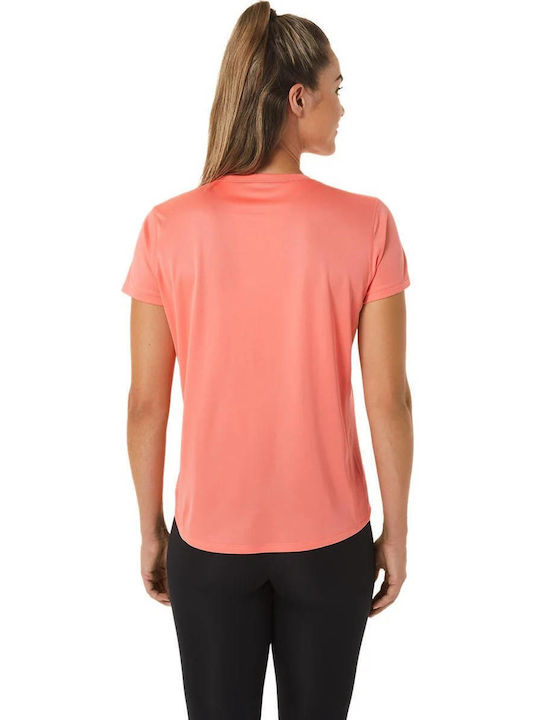 ASICS Damen Sport T-Shirt Orange