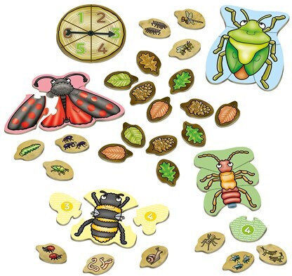 Board Game Bug Hunters for 2-4 Players 3+ Years Old 122 (EN) Orchard