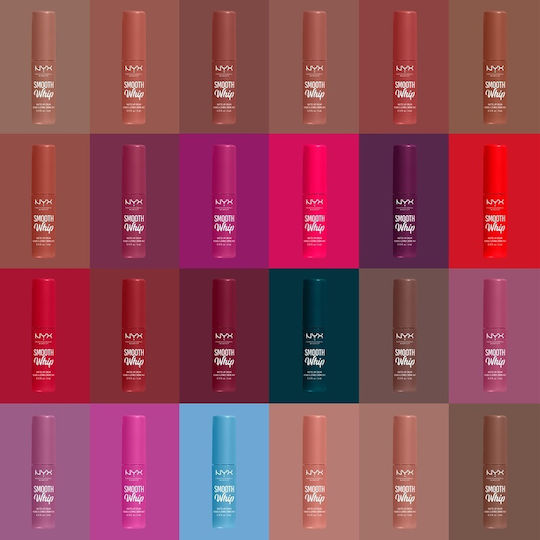 NYX Professional Makeup Smooth Whip Matte Lip Cream Liquid Lipstick Matte Laundry Day 4ml
