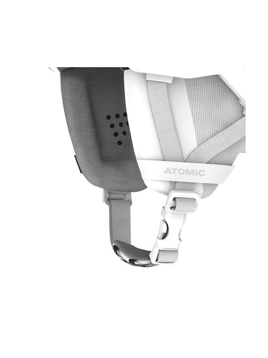 Atomic Savor Visor Stereo Men's Helmet for Ski & Snowboard White Heather