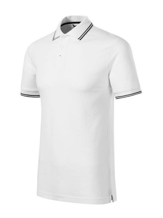 Malfini Men's T-shirt Polo White