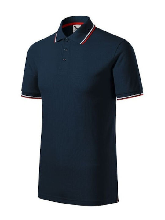 Malfini Men's T-shirt Polo Blue