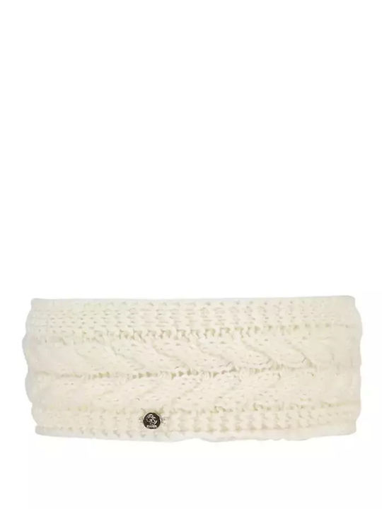 Sinner Laurentian Hat Band Beanie Cap White SIWE-270-31-31