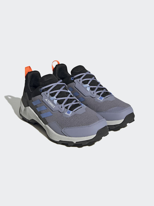 Adidas Terrex AX4 Ανδρικά Ορειβατικά Παπούτσια Silver Violet / Blue Fusion / Core Black