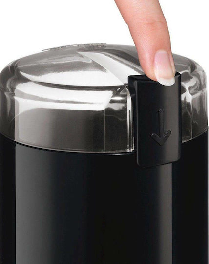 Bosch Râșniță electrică pentru cafea 180W cu capacitate de boabe 75gr Negru