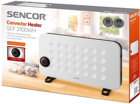 Sencor Конвектор Подов 2000W 72x47см Бял