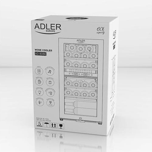 Adler Συντηρητής Κρασιών 25 Φιαλών