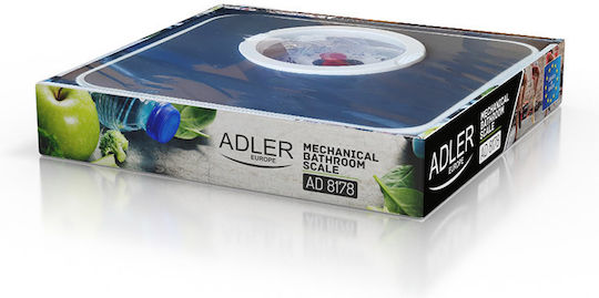 Adler Mechanical Bathroom Scale Black AD 8178