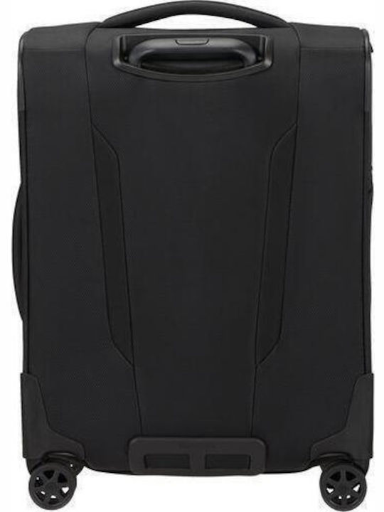 Samsonite Respark Cabin Fabric Black Suitcase With 4 Wheels Height 55cm